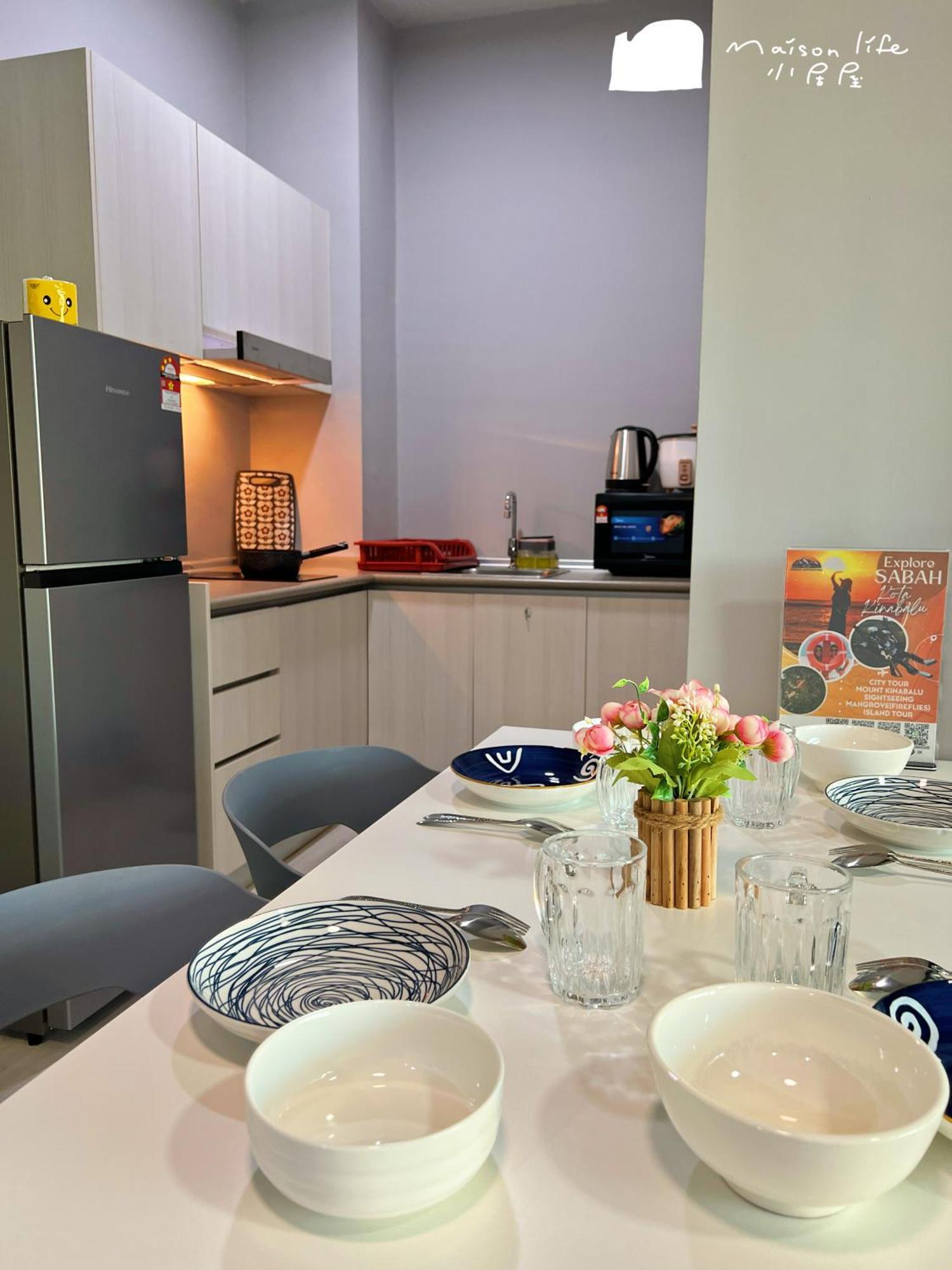 Maison Life 小居屋 Jesselton Quay Citypads Kota Kinabalu Eksteriør bilde